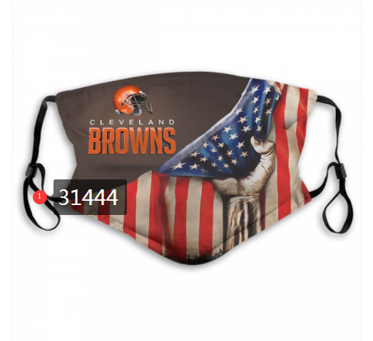 NFL 2020 Cleveland Browns 142 Dust mask with filter